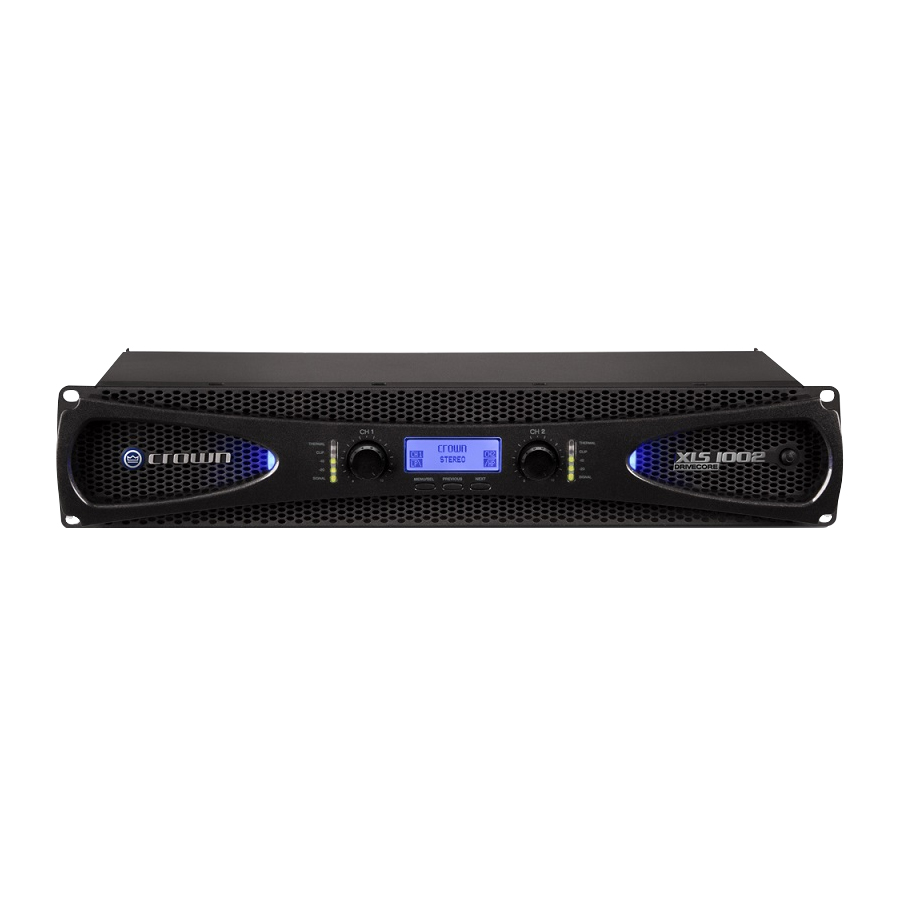 Cục đẩy công suất Crown XLS 1002 chính hãng